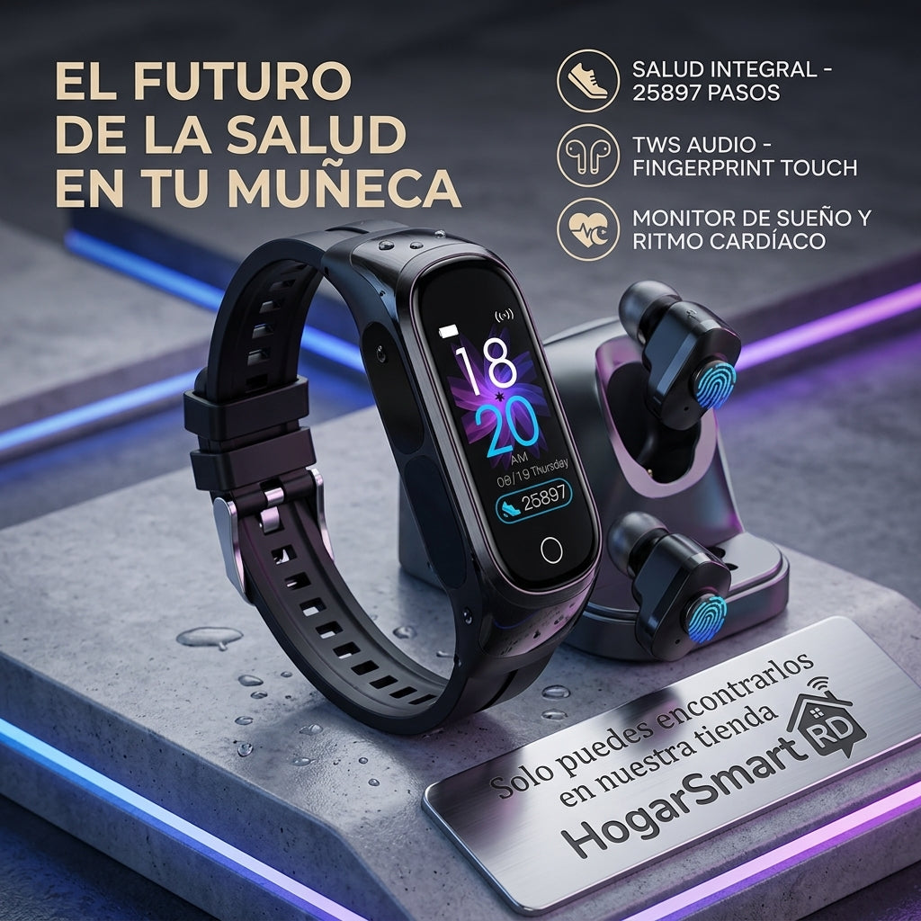 RELOJ / SMARTWATCH N8 NEGRO