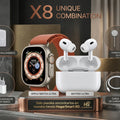 RELOJ/ SMARTWATCH X8 NEGRO