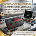 Inversor de Corriente y Cargador Universal para Vehículo 2 en 1